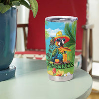Always 5 O'clock Tumbler Cup Hawaiian Tropical Parrot LT9 - Polynesian Pride