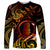 New Zealand Long Sleeve Shirt Aotearoa Hei-Tiki Maori Fern Tattoo Arty LT9 Unisex Reggae - Polynesian Pride