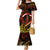 New Zealand Mermaid Dress Aotearoa Manaia Maori Fern Tattoo Arty LT9 Women Reggae - Polynesian Pride