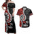 Honour The Treaty New Zealand Couples Matching Off Shoulder Maxi Dress and Hawaiian Shirt Toitu Te Tiriti Ake!Ake!Ake!