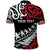 Honour The Treaty New Zealand Personalised Polo Shirt Toitu Te Tiriti Half Fern with Haka dance