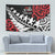 Honour The Treaty New Zealand Personalised Tapestry Toitu Te Tiriti Half Fern with Haka dance