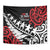 Honour The Treaty New Zealand Personalised Tapestry Toitu Te Tiriti Half Fern with Haka dance