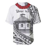 Samoa Mau Movement House Personalised Baseball Jersey Fa'a Samoa The Samoan Way LT9 - Polynesian Pride