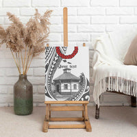 Samoa Mau Movement House Personalised Canvas Wall Art Fa'a Samoa The Samoan Way LT9 - Polynesian Pride