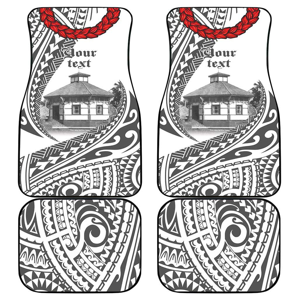 Samoa Mau Movement House Personalised Car Mats Fa'a Samoa The Samoan Way LT9 - Polynesian Pride