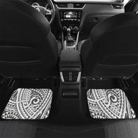 Samoa Mau Movement House Personalised Car Mats Fa'a Samoa The Samoan Way LT9 Set 2pcs - Back White - Polynesian Pride
