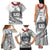 Samoa Mau Movement House Personalised Family Matching Tank Maxi Dress and Hawaiian Shirt Fa'a Samoa The Samoan Way