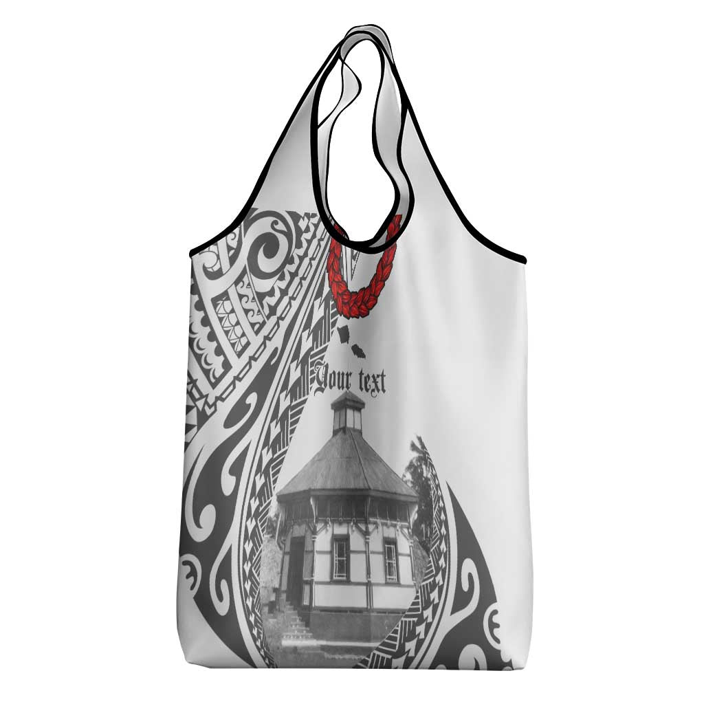 Samoa Mau Movement House Personalised Grocery Bag Fa'a Samoa The Samoan Way LT9 - Polynesian Pride