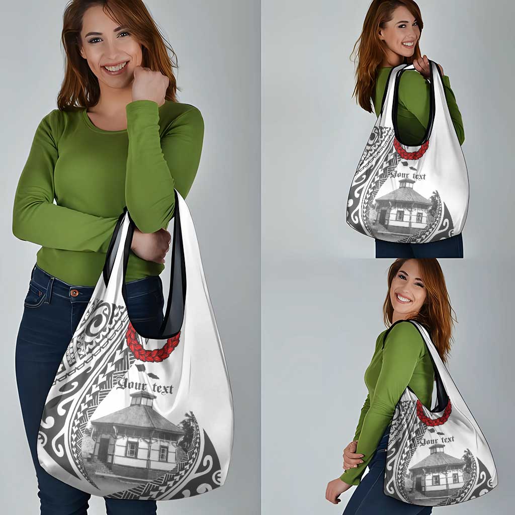 Samoa Mau Movement House Personalised Grocery Bag Fa'a Samoa The Samoan Way LT9 - Polynesian Pride