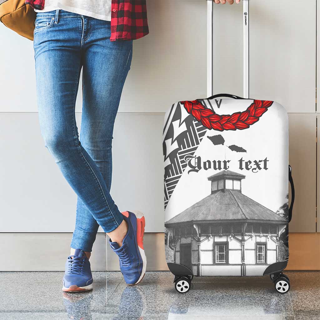 Samoa Mau Movement House Personalised Luggage Cover Fa'a Samoa The Samoan Way LT9 - Polynesian Pride