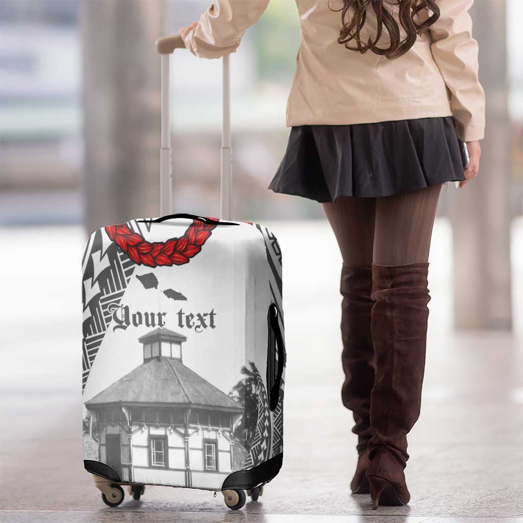 Samoa Mau Movement House Personalised Luggage Cover Fa'a Samoa The Samoan Way LT9 - Polynesian Pride