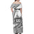 Samoa Mau Movement House Personalised Off Shoulder Maxi Dress Fa'a Samoa The Samoan Way