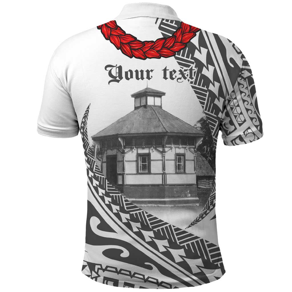 Samoa Mau Movement House Personalised Polo Shirt Fa'a Samoa The Samoan Way LT9 - Polynesian Pride