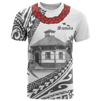 Samoa Mau Movement House Personalised T Shirt Fa'a Samoa The Samoan Way LT9 White - Polynesian Pride