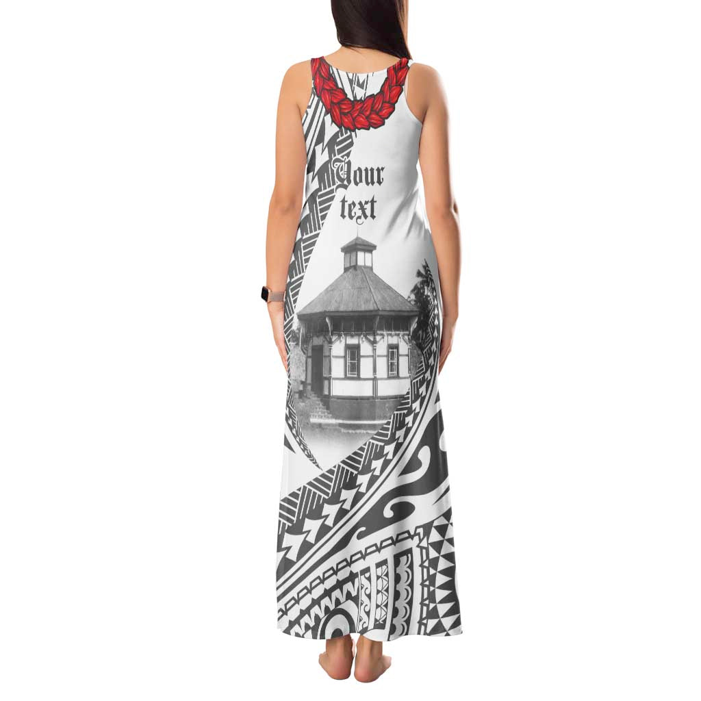 Samoa Mau Movement House Personalised Tank Maxi Dress Fa'a Samoa The Samoan Way LT9 - Polynesian Pride