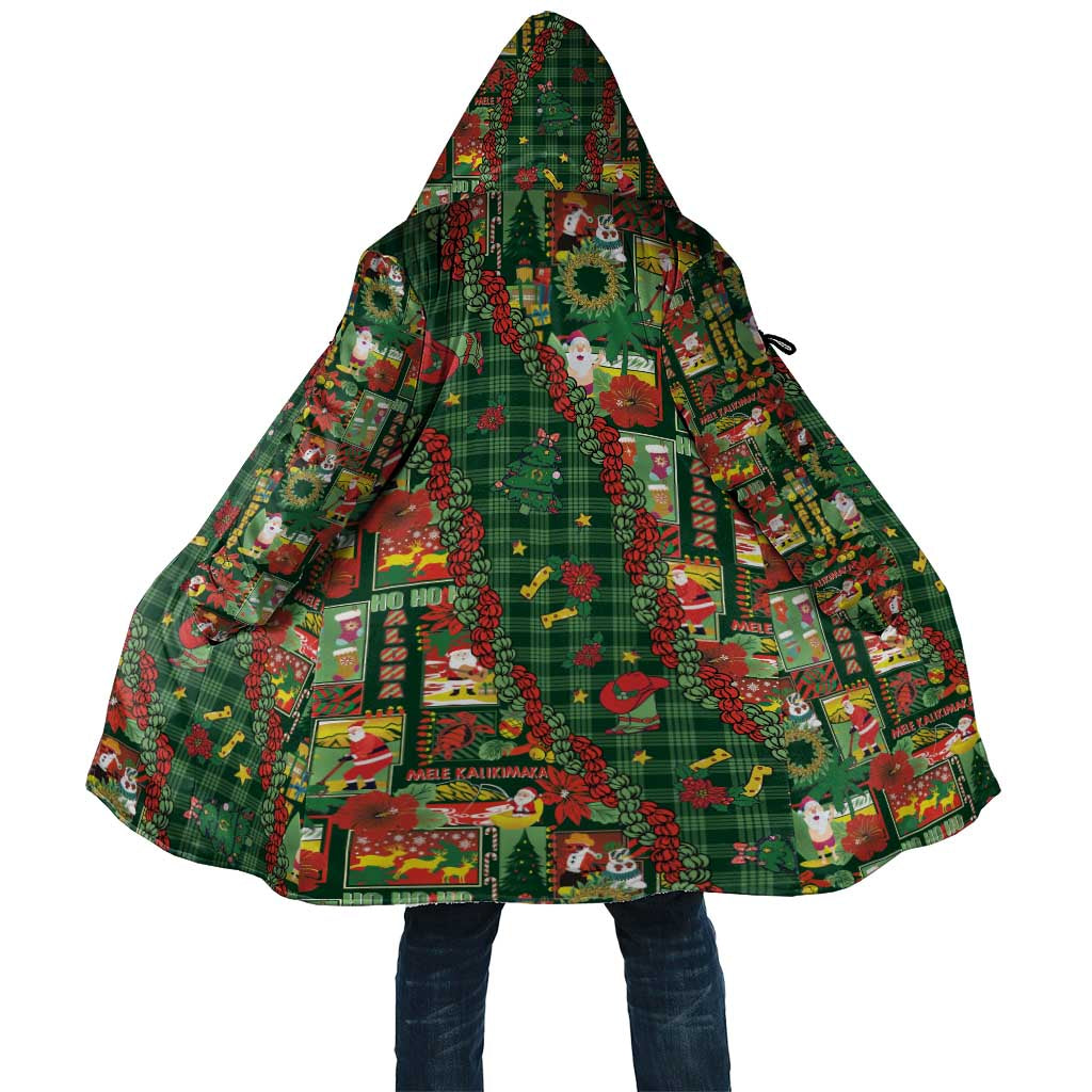 Mele Kalikimaka Pakalana Pikake Lei Cloak Hawaiian Rodeo Paniolo Ulaula Palaka LT9 Unisex Red - Polynesian Pride