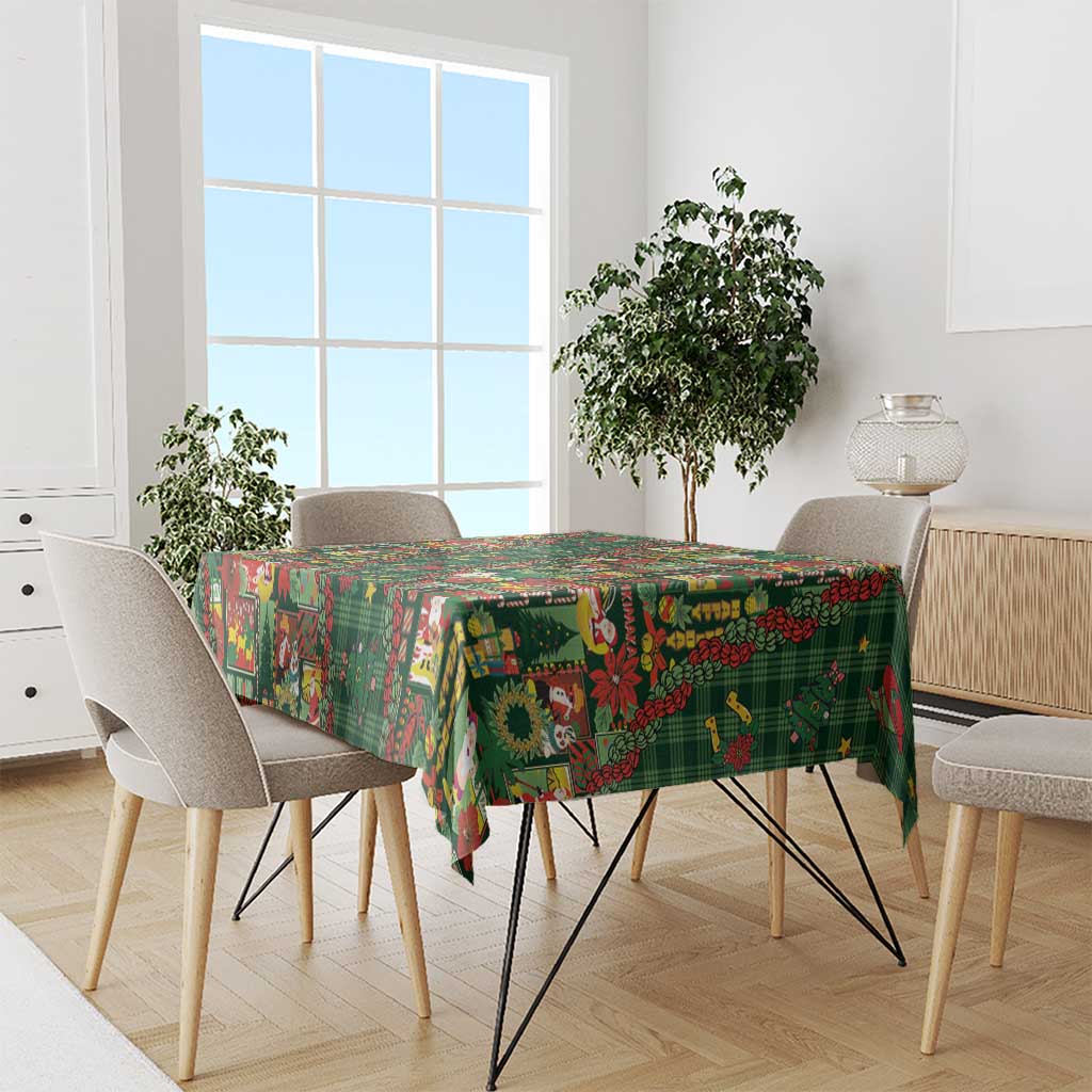 Mele Kalikimaka Pakalana Pikake Lei Tablecloth Hawaiian Rodeo Paniolo Ulaula Palaka LT9 - Polynesian Pride