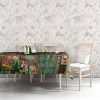 Mele Kalikimaka Pakalana Pikake Lei Tablecloth Hawaiian Rodeo Paniolo Ulaula Palaka LT9 - Polynesian Pride