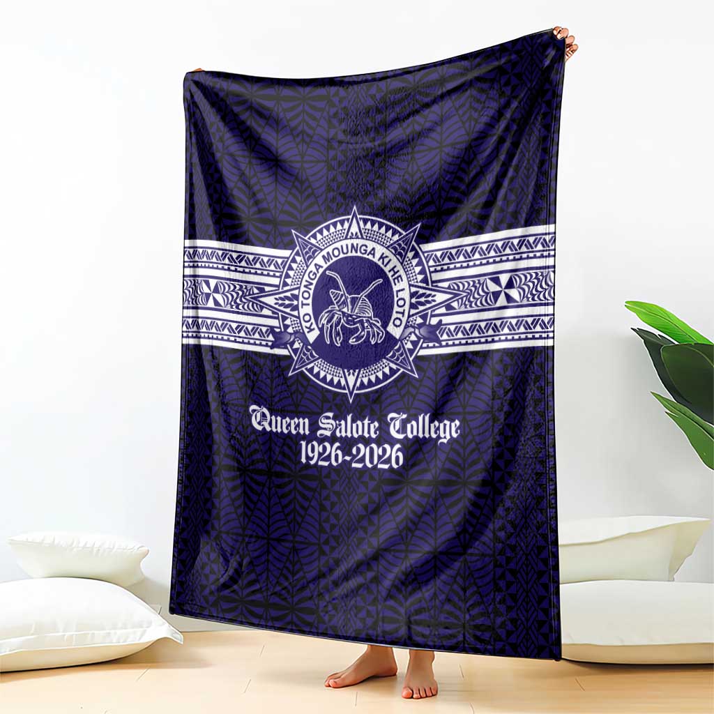 Tonga Queen Salote College 100 years Blanket QSC 1926-2026 Tongan Pattern LT9 - Polynesian Pride