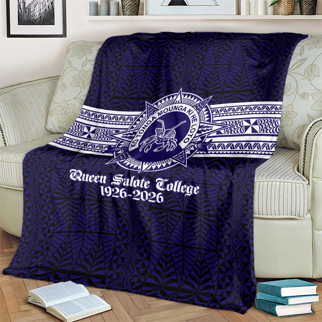 Tonga Queen Salote College 100 years Blanket QSC 1926-2026 Tongan Pattern LT9 - Polynesian Pride