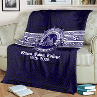 Tonga Queen Salote College 100 years Blanket QSC 1926-2026 Tongan Pattern LT9 - Polynesian Pride