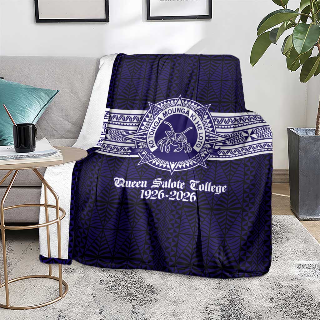 Tonga Queen Salote College 100 years Blanket QSC 1926-2026 Tongan Pattern LT9 - Polynesian Pride