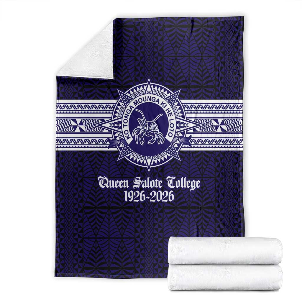 Tonga Queen Salote College 100 years Blanket QSC 1926-2026 Tongan Pattern LT9 - Polynesian Pride
