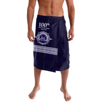 Tonga Queen Salote College 100 years Lavalava QSC 1926-2026 Tongan Pattern LT9 Blue - Polynesian Pride