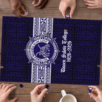 Tonga Queen Salote College 100 years Puzzle QSC 1926-2026 Tongan Pattern LT9 - Polynesian Pride