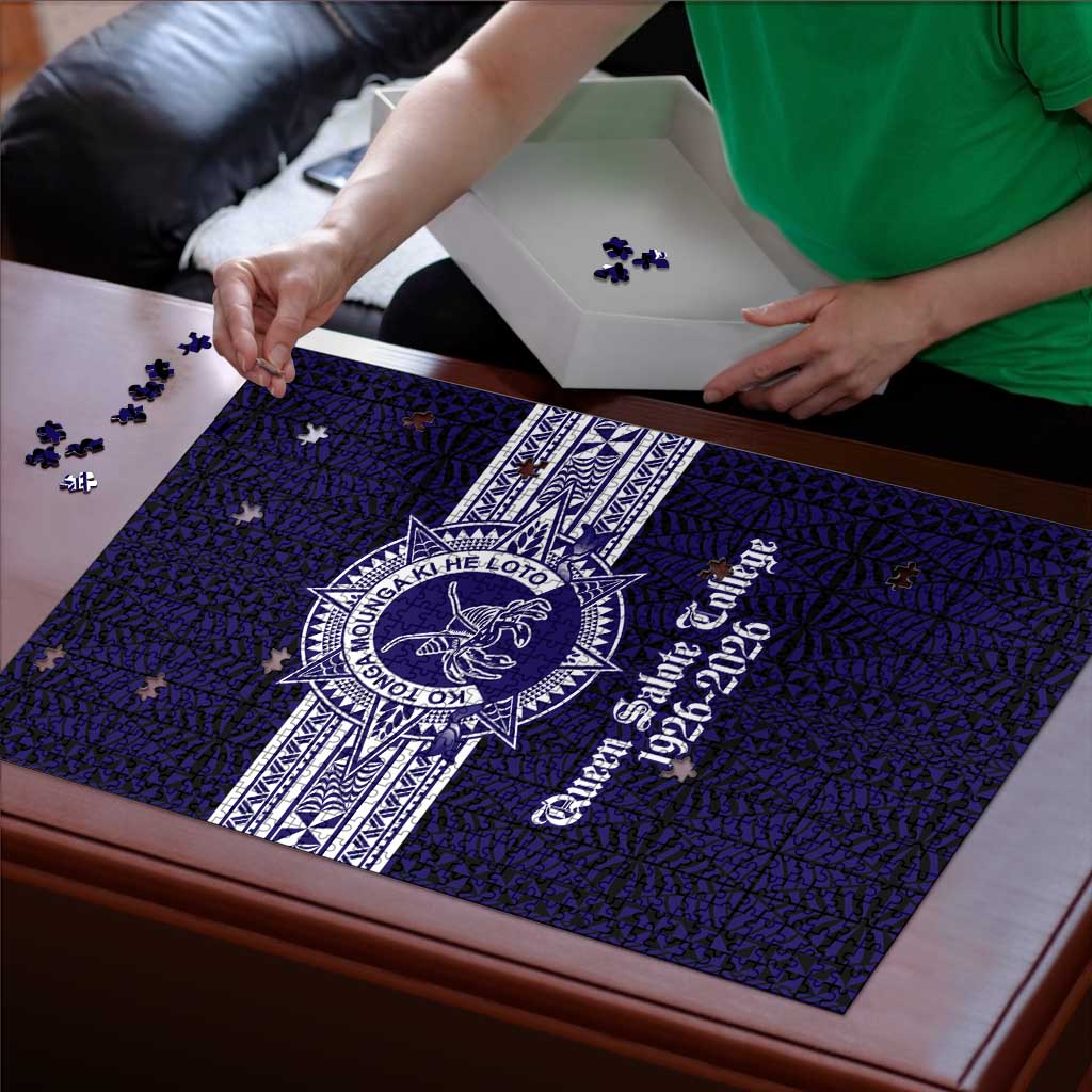 Tonga Queen Salote College 100 years Puzzle QSC 1926-2026 Tongan Pattern LT9 - Polynesian Pride