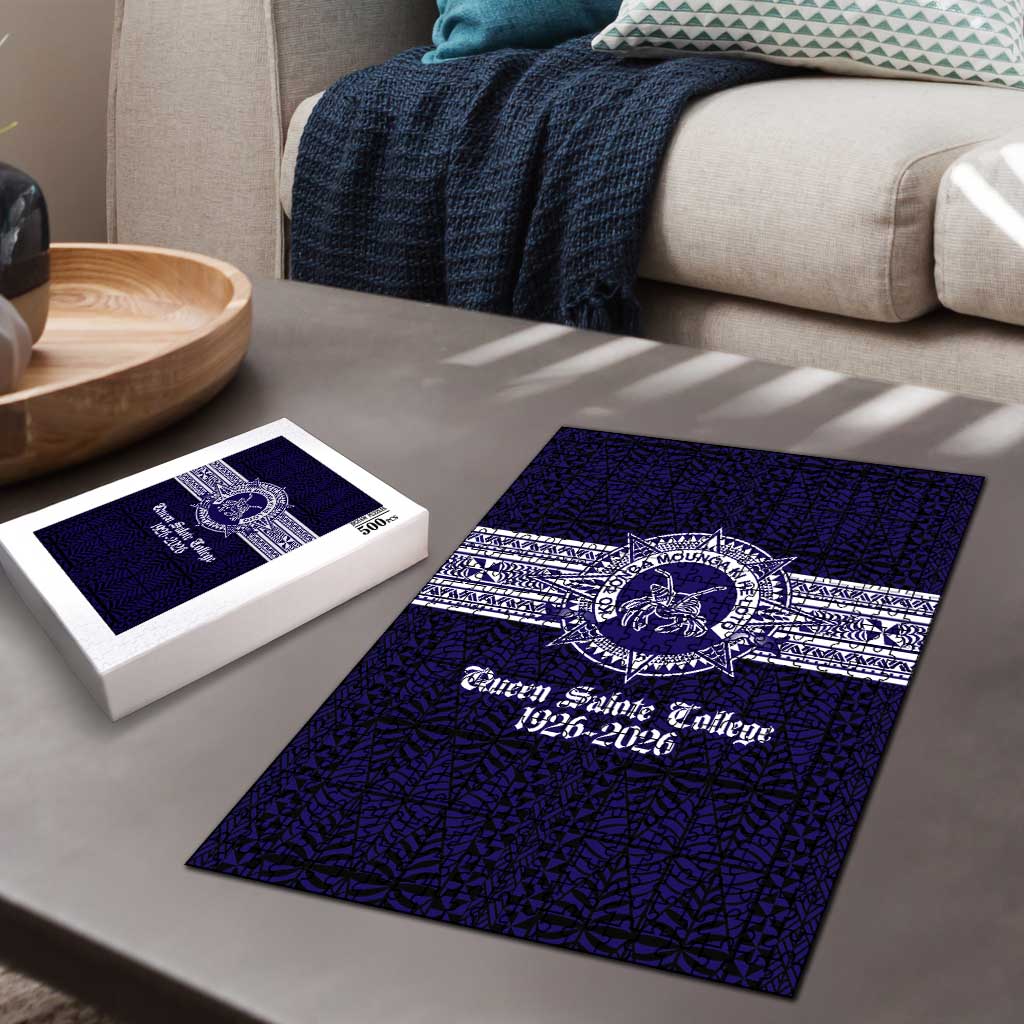 Tonga Queen Salote College 100 years Puzzle QSC 1926-2026 Tongan Pattern LT9 - Polynesian Pride
