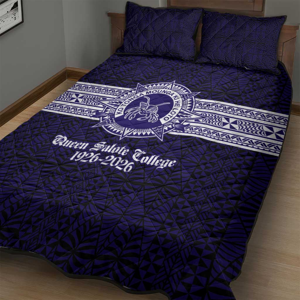 Tonga Queen Salote College 100 years Quilt Bed Set QSC 1926-2026 Tongan Pattern LT9 - Polynesian Pride