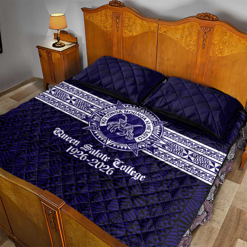 Tonga Queen Salote College 100 years Quilt Bed Set QSC 1926-2026 Tongan Pattern LT9 - Polynesian Pride