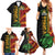 Personalised Tonga Emancipation Day Family Matching Summer Maxi Dress and Hawaiian Shirt Puleanga Fakatui O Since 1970