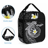 Aloha Hammerhead Shark Lunch Bag Black Hawaiian Kakau Tribal Tattoo LT9 - Polynesian Pride