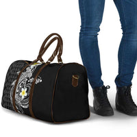 Aloha Hammerhead Shark Travel Bag Black Hawaiian Kakau Tribal Tattoo LT9 - Polynesian Pride