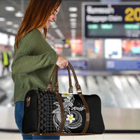 Aloha Hammerhead Shark Travel Bag Black Hawaiian Kakau Tribal Tattoo LT9 - Polynesian Pride