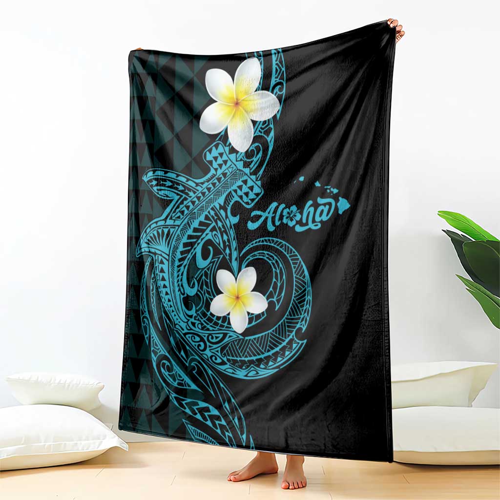 Aloha Hammerhead Shark Blanket Calypso Hawaiian Kakau Tribal Tattoo LT9 - Polynesian Pride