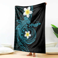Aloha Hammerhead Shark Blanket Calypso Hawaiian Kakau Tribal Tattoo LT9 - Polynesian Pride