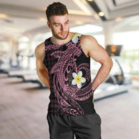 Aloha Hammerhead Shark Men Tank Top Vivacious Pink Hawaiian Kakau Tribal Tattoo LT9 Pink - Polynesian Pride