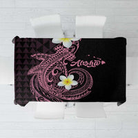 Aloha Hammerhead Shark Tablecloth Vivacious Pink Hawaiian Kakau Tribal Tattoo LT9 Pink - Polynesian Pride
