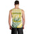 The Kuki's Cook Islands Rugby Men Tank Top Be Unique Vibe White LT9 - Polynesian Pride