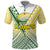 The Kukis Cook Islands Rugby Polo Shirt Be Unique Vibe White LT9 White - Polynesian Pride