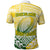 The Kukis Cook Islands Rugby Polo Shirt Be Unique Vibe White LT9 - Polynesian Pride