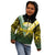 The Kuki's Cook Islands Rugby Kid Hoodie Be Unique Vibe Black LT9 - Polynesian Pride