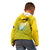 The Kuki's Cook Islands Rugby Kid Hoodie Be Unique Vibe Yellow LT9 - Polynesian Pride