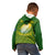 The Kuki's Cook Islands Rugby Kid Hoodie Be Unique Vibe Green LT9 - Polynesian Pride