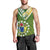 The Kuki's Cook Islands Rugby Men Tank Top Be Unique Vibe Green LT9 - Polynesian Pride