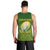 The Kuki's Cook Islands Rugby Men Tank Top Be Unique Vibe Green LT9 - Polynesian Pride